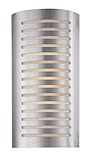 Access Lighting 53341-BS/OPL Krypton ADA 16-inch Wall Fixture Brushed Steel Finish with Opal Glass S