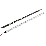 XIUCHUN LEDテープライト 正面発光 自動車/車 内装 外装 防水 15連 30CM LEDストリップライト 12V車用 (ブルー1本)
