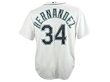 Majestic Athletic Seattle Mariners Felix Hernandez 2015クールベースホームジャージーSM