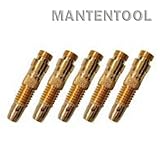 ＴＩＧ溶接機用ノズル(２.４ｍｍ）＃５（５個入）り(溶接関連機器)