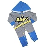 BAT BABY/バットベイビー◎フード付き長袖ベイビーロンパース 赤ちゃん/ベビー服通販 【80cm】