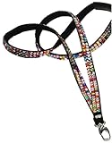 BooJeeビーズマルチカラーカラーブリンブリンランヤードIDバッジホルダーネックレス BooJee Beads Multi-Color Colour Bling Lanyard ID Badge H