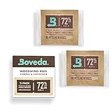 Boveda 72% 双方向湿度コントロールパック 木管リード用 – サイズ8 – 2パック – 水分吸収剤 – 乾燥と割れから保護– 個別包装リード加湿器 日常的に保管可能