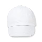 Larkwood Baby Unisex Toddler Baseball Cap (1-2) (White) by Larkwood