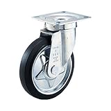 TOYO プレス製ゴムキャスター自在金具付130パイ TJ130C