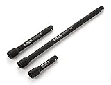 3/8-Inch Drive Impact Extension Bar Set | ARES 70032| 3, 5, & 10 Laser Etched Socket Extensions Expa