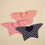 よだれかけ ビブ ベビー ビブ スタイ 柔らかい 出産祝い 360°回転可 3枚入り