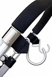 BUGGYGEAR Boutique Stroller Hooks, Black, 2 Count by BUGGYGEAR [並行輸入品]
