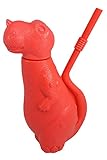 Evriholder Sipper Saurus Dinosaur Shaped Sipper Cup, Red, by Evriholder