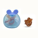 Fytoo Aibaolo ナノシルバーシリコン赤ちゃんおしゃぶり　乳首型なだめるおしゃぶり　 (ブルー包装, S（0－6ヶ月）)