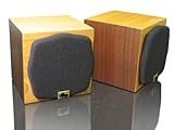 高井工芸 ハイクラフト 天然木 本欅 キューブスピーカーHC-TX102 ≪ペア≫ 9ｃｍフルレンジ
