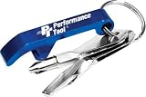 Performance Tool Wilmar W983 Bottle Opener/Screwdriver/Keyring, 3-Piece [並行輸入品]