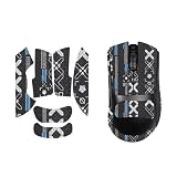 Razer レイザー DeathAdder V4 Pro 用 マウスグリップ テープ 【NOUKAJU】 Razer レイザー DeathAdder V4 Pro ゲーミングマウス 用 滑り止めグリップテープ 極薄 優れる吸水性 アンチスリップ テープ ゲーミングマウス用 (ブラック)