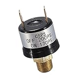 Fenteer エアコンプレッサー　圧力スイッチ　バルブ　安全弁　170-200 PSI　12V　車用