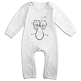 面白い 幼児 スポンジ ボブイカルド 人気イラスト 半袖ロンパース 体に合う White Size 12 Months