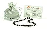 Amber Teething Necklace for Baby - Unisex - 12.6 - 14.1 inches (32cm) - Amber Jewelry - Hand-Made fr