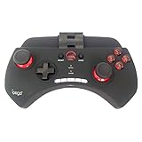 Bluetooth ゲームコントローラー スマホ iPhone iPad マルチメディア ブラック