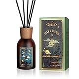 OPTATUM(オプタウム) 低刺激 ルーム フレグランス 寝室 安眠 快眠 リードディフューザー ピローミストの香り 植物性 エッセンシャルオイル リードスティック付き 芳香剤 誕生日 引越し 出産 記念日 プレゼント ギフト Universe Dream