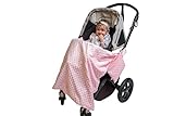 ストローラーブランケット ピンク