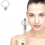 [新版]BuydailyBeauty USB 充電式美容器目マッサージ棒目ペン黒目マッサージ器振動美容ペンを削除しわ