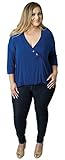 Udderly Hot Mama SHIRT レディース US サイズ: 4L カラー: ブルー