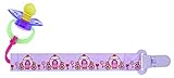 Petite Creations Pacifier Clip, Pink Princess by Petite Creations