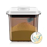 ミルクボトル 粉ミルク フォーミュラ ディスペンサー 密閉容器 スクレーパー付き 600g 1,700ml