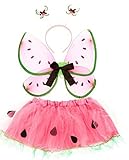 Claires Kids 3 Piece Watermelon Dress Up Costume Set [並行輸入品]