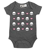 My Baby Rocks SHIRT ベビー・ガールズ US サイズ: Small / 3-6 months カラー: グレー
