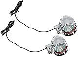 Kuryakyn 2305 Silver Small Bullet Halogen Light Kit [並行輸入品]