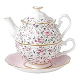 Royal Albert Rose Confetti Tea For One by Royal Doulton