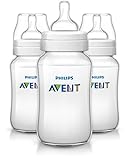 Philips AVENT Classic Plus BPA Free Polypropylene Bottles, 11 Ounce (Pack of 3) by Philips Avent [並行
