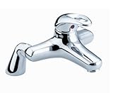 Bristan JavaピラーBathフィラータップクロムメッキ
