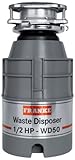 Franke WD50 1/2 HP Continuous Feed Waste Disposer with 2600 RPM Magnet Motor by Franke