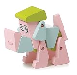 木製子犬Acrobat – Ideal Developmentalおもちゃfor BabiesまたはInfants – 非毒性& Safeドイツ語色 – Madeからプレミアム木製Grown in m
