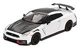 サンリッチ (Sunrich) MINI GT 1/64 ニッサン GT-R Nismo 2024 ブリリアントホワイトパール (右ハンドル) 完成品 MGT01045-R