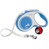 フレキシリード (flexi) 伸縮リード ニューコンフォート テープ S(15kg未満) 5m ブルー [犬用リード] 日本正規品