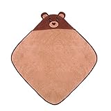 Apple Park Organic Infant Hooded Towel - Cubby [並行輸入品]