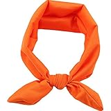 新しい到着の赤ちゃんヘッドバンドヘアバンドヘアアクセサリーヘアバンドヘアヘアバンドヘッドバンドクリップ赤ちゃんヘッドバンドの髪飾り (オレンジ)