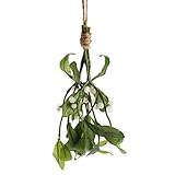 ヤドリギの飾り 8" Mistletoe Sprig (1pk) グリーン