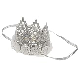 B Baosity ヘッドバンド　フラワー装飾　誕生日パーティー　ベビー　子供　出産祝い　パーティー　３スタイル選べ - 7.5 * 7.5 * 5.5cm