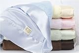 Yellow - Comfort Silkie Satin & Chenille Security Blanket 14x17 by Comfort Silkie