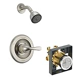Delta Delta KSDCL-T13220-SS Classic Shower Kit Pressure-Balance Single-Function Cartridge, Brillianc