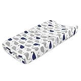 High Seas Printed Changing Pad Cover by Just Born [並行輸入品]