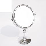 7インチデスクトップミラー/ヨーロピアンスタイル両面ミラードレッシングミラー/プリンセス/ Beauty Magnifying EOTFJGK