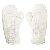 Fenteer 35cm　厚さ　溶接保護　多範囲　手袋　労働安全　手のカバー　丈夫　安全