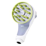 ペット用　シャワーヘッド　バスブラシ　犬猫用　ペット用ブラシ　 シャンプーブラシマッサージャー　ハンドヘルド　マッサージバスブラシ　グルーミングツール　　 (ホワイト)