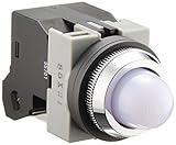 IDEC φ25 TWSシリーズ パイロットライト 丸形 LED照光 AC100/110V APS116DNW