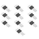 PENGLIN 10個 可変三端子レギュレーター 正電圧 3端子レギュレーター 5V 3-Pin L7805CV TO-220