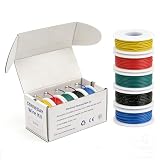 (ストライブデイ) Striveday™ 20AWG Hook Up 配線キット(Stranded Wireキット) 20ゲージ 1007 箱入りワイヤー Box 1
